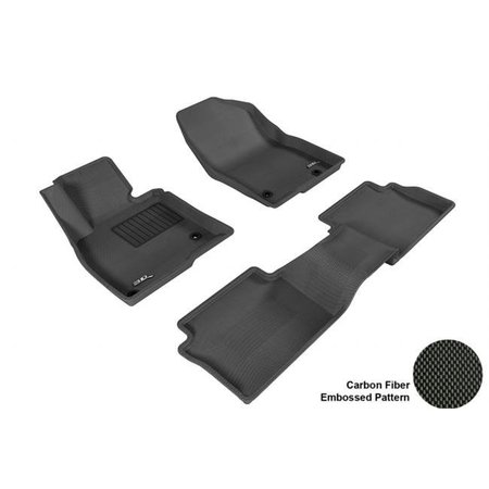 3D MAXPIDER 3D MAXpider L1MZ04301509 MAZDA MAZDA3 2014 KAGU BLACK R1 R2 Floor Mat L1MZ04301509